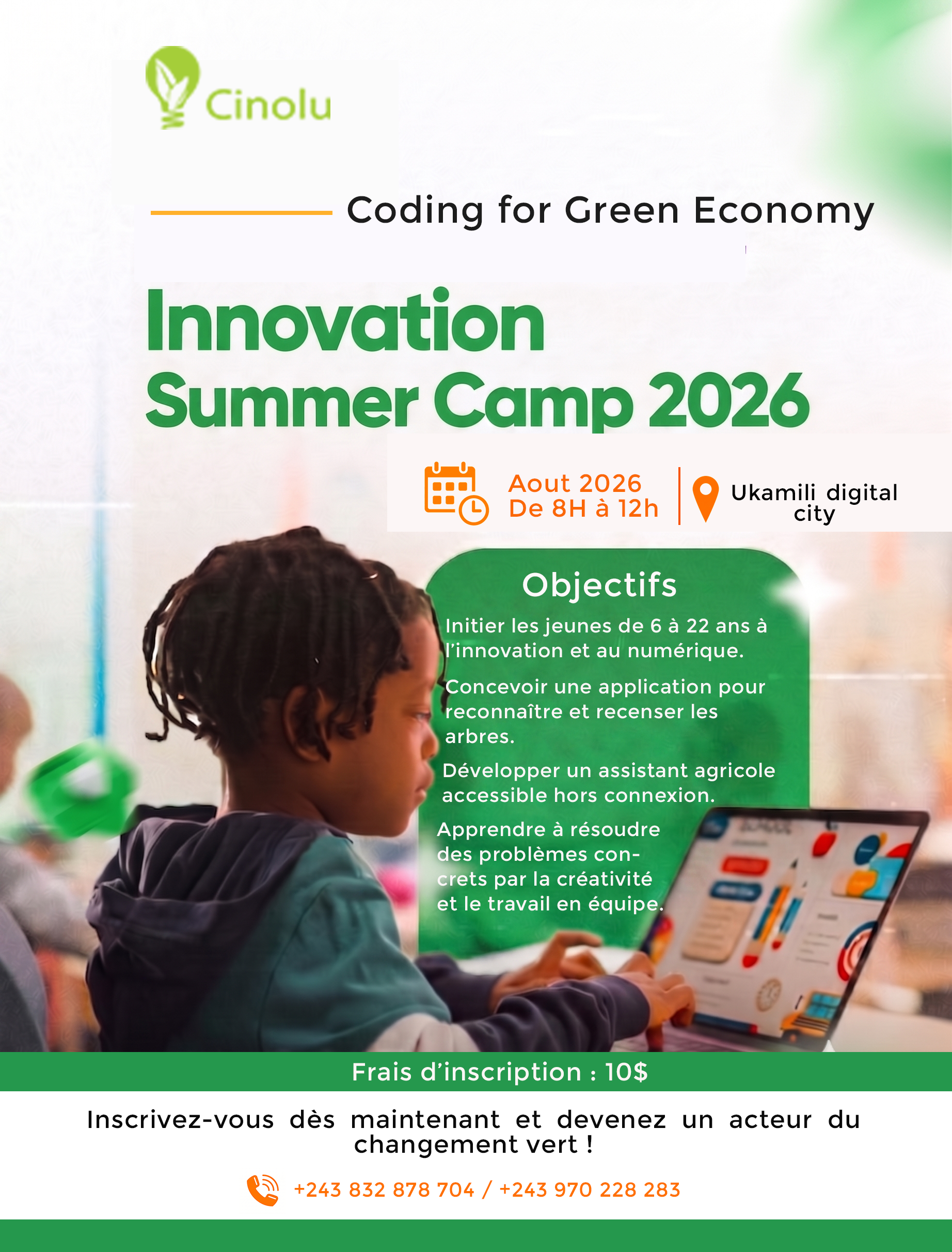 Logo du programme INNOVATION SUMMER CAMP